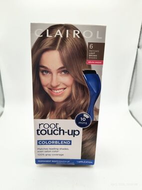 Clairol Root Touch-Up Colorblend Permanent Hair Color Light Brown #6